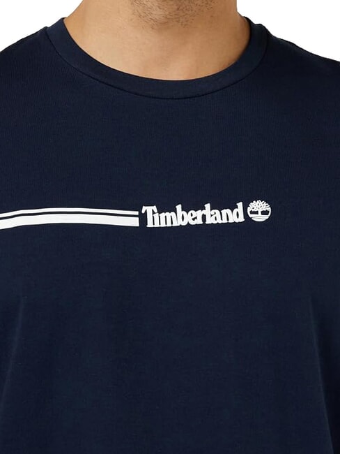 TIER3 T-Shirt aus reiner Baumwolle dunkler Saphir - Herren-T-Shirts