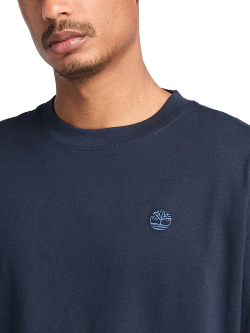 DUNSTAN RIVER Baumwoll-T-Shirt dunkler Saphir - Herren-T-Shirts