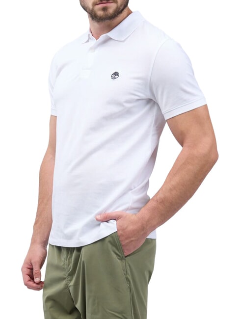 MILLERS RIVER Kurzarm-Poloshirt Wei&szlig; - Herren-Polo-Shirts/Herren-Polo-Shirt/Herrenpoloshirt/Herrenpoloshirts