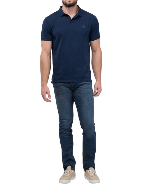 MILLERS RIVER Kurzarm-Poloshirt dunkler Saphir - Herren-Polo-Shirts/Herren-Polo-Shirt/Herrenpoloshirt/Herrenpoloshirts
