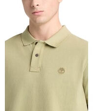 TIMBERLAND MILLERS RIVER Poloshirt aus Baumwolle hellgr&uuml;n - Herren-Polo-Shirts/Herren-Polo-Shirt/Herrenpoloshirt/Herrenpoloshirts - 4