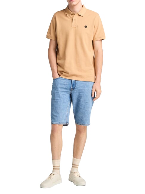 MILLERS RIVER Poloshirt aus Baumwolle leichter Weizenstiefel - Herren-Polo-Shirts/Herren-Polo-Shirt/Herrenpoloshirt/Herrenpoloshirts