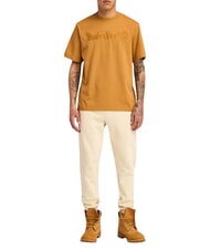TIMBERLAND EMBROIDERY TONAL Baumwoll t-shirt Weizenstiefel - Herren-T-Shirts - 3
