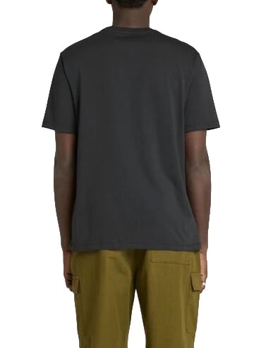 SILICON BADGE Baumwoll-T-Shirt, kurze &Auml;rmel SCHWARZ - Herren-T-Shirts