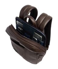 PIQUADRO RUSSEL 14-Zoll-Laptop-Rucksack aus Leder MORO - PC-Rucks&auml;cke - 5