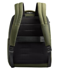 PIQUADRO WOLLEM Rucksack aus Leder und Stoff, 14-Zoll-Laptophalter GR&Uuml;N - PC-Rucks&auml;cke - 3