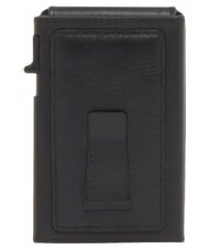 PIQUADRO W145 Automatischer Kartenhalter Schwarz - Brieftaschen Herren - 4