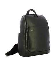 PIQUADRO BLACK SQUARE 13-Zoll-Laptop-Rucksack aus Leder Schwarz - PC-Rucks&auml;cke - 2