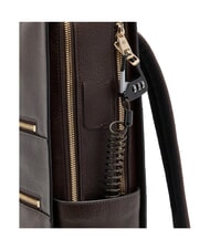 PIQUADRO PATRICIA 15,6-Zoll-Laptop-Rucksack aus Leder BRAUN - Damentaschen - 6