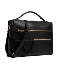 PIQUADRO PATRICIA 14-Zoll-Laptoptasche aus Leder Schwarz - Arbeitstaschen - 2