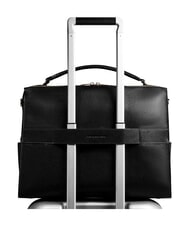 PIQUADRO PATRICIA 14-Zoll-Laptoptasche aus Leder Schwarz - Arbeitstaschen - 3
