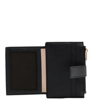 PIQUADRO PATRICIA Leder-Kartenhalter Schwarz - Brieftaschen Damen - 2
