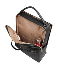 PIQUADRO PATRICIA 15,6-Zoll-Laptop-Rucksack aus Leder Schwarz - Damentaschen - 4