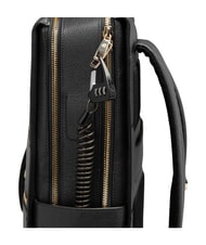 PIQUADRO PATRICIA 15,6-Zoll-Laptop-Rucksack aus Leder Schwarz - Damentaschen - 7