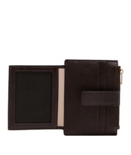PIQUADRO PATRICIA Leder-Kartenhalter BRAUN - Brieftaschen Damen - 2