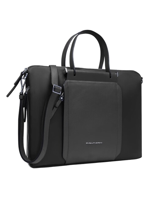 LYRA 15,6-Zoll-Laptoptasche, erweiterbar Schwarz - Arbeitstaschen