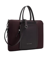PIQUADRO LYRA 15,6-Zoll-Laptoptasche, erweiterbar Burgunder 2 - Arbeitstaschen - 2
