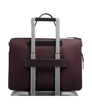 PIQUADRO LYRA 15,6-Zoll-Laptoptasche, erweiterbar Burgunder 2 - Arbeitstaschen - 3