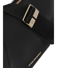 PIQUADRO CIRCLE Schultertasche, Leder Schwarz - Damentaschen - 4