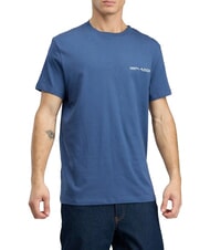 TIMBERLAND Y2K Baumwoll-T-Shirt, kurze &Auml;rmel Ozean - Herren-T-Shirts - 3
