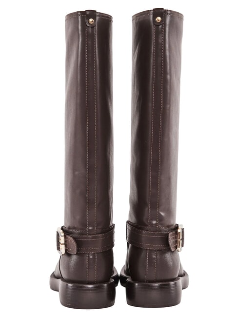 LOLA Lederstiefel Kaffee - Damenschuhe