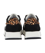 GAUD&Igrave; ICONICA GREEDY Turnschuhe Schwarz/Wei&szlig; - Damenschuhe - 3
