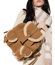 GAUD&Igrave; LYNN Rucksack mit Taschen und Metalllogo - Damentaschen