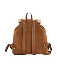 GAUD&Igrave; LYNN Rucksack mit Taschen und Metalllogo br&auml;unen - Damentaschen - 4