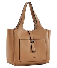 GAUD&Igrave; LYNN PLAIN Einkaufstasche mit Vordertasche Sand - Damentaschen - 2