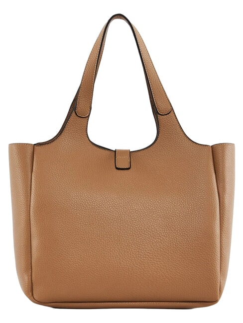 LYNN PLAIN Einkaufstasche mit Vordertasche Sand - Damentaschen