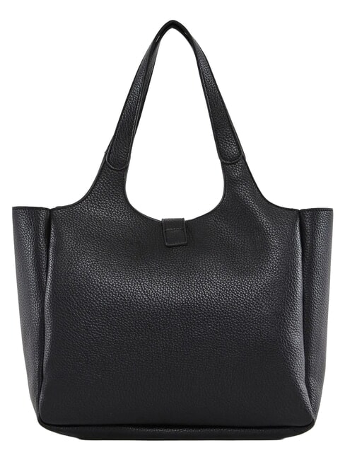 LYNN PLAIN Einkaufstasche mit Vordertasche SCHWARZ - Damentaschen