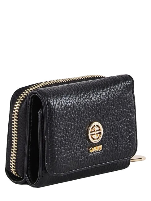 LUDO Kompaktes Portemonnaie SCHWARZ - Brieftaschen Damen