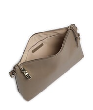 FURLA DEBBY Schultertasche, Leder schlammiges Grau - Damentaschen - 4