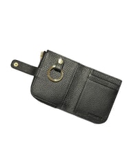 COCCINELLE METALLIC SOFT Mini-Geldb&ouml;rse aus Leder Schwarz - Brieftaschen Damen - 2