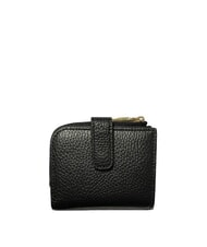 COCCINELLE METALLIC SOFT Mini-Geldb&ouml;rse aus Leder Schwarz - Brieftaschen Damen - 4