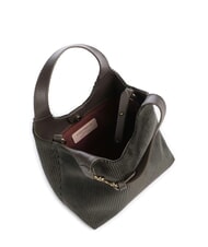 COCCINELLE C-EASY CORDURO Schultertasche mit Schultergurt Dreck - Damentaschen - 5