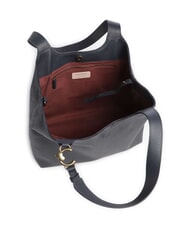 COCCINELLE C-EASY CORDURO Leder-Schultertasche Mitternachtsblau - Damentaschen - 5