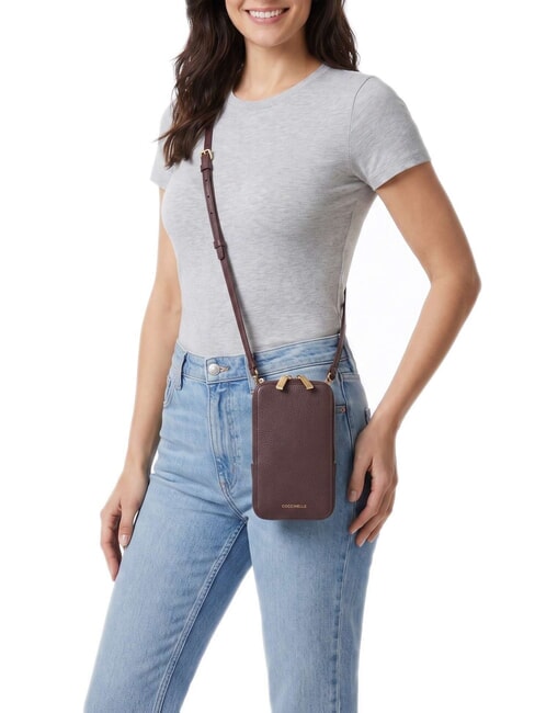 FLOR iPhone-Tasche mit Schultergurt Beere - Damentaschen