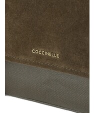 COCCINELLE STG CAMPUS WAXED SUEDE Umh&auml;ngetasche Dreck - Damentaschen - 3