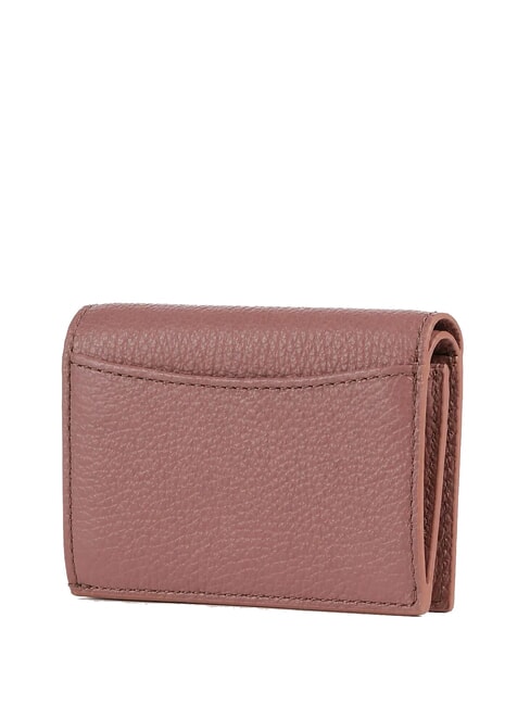 METALLIC SOFT Kompakte Ledergeldb&ouml;rse Winterrose - Brieftaschen Damen