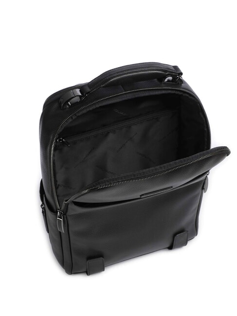 MODUS SPECIALE 14-Zoll-Laptop-Rucksack aus Leder Schwarz - PC-Rucks&auml;cke