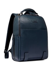 PIQUADRO MODUS SPECIALE 14-Zoll-Laptop-Rucksack aus Leder Blau - PC-Rucks&auml;cke - 2