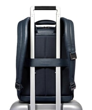 PIQUADRO MODUS SPECIALE 14-Zoll-Laptop-Rucksack aus Leder Blau - PC-Rucks&auml;cke - 3
