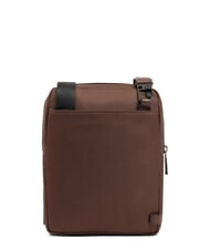 PIQUADRO WOLLEM iPad Mini-Tasche aus Stoff und Leder BRAUN - Umh&auml;ngetaschen Herren - 3