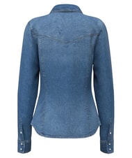 GUESS VELVET Jeanshemd, lang&auml;rmelig Liberty City Washington - Damenblusen - 2