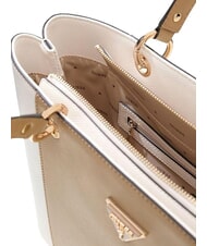 GUESS NOELLE 2  Schulter-Einkaufstasche Cremewei&szlig;/Beige - Damentaschen - 3
