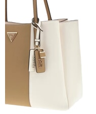 GUESS NOELLE 2 Schultertasche Cremewei&szlig;/Beige - Damentaschen - 3