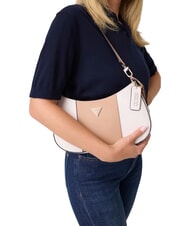 GUESS NOELLE 2 Umh&auml;ngetasche Cremewei&szlig;/Beige - Damentaschen - 2
