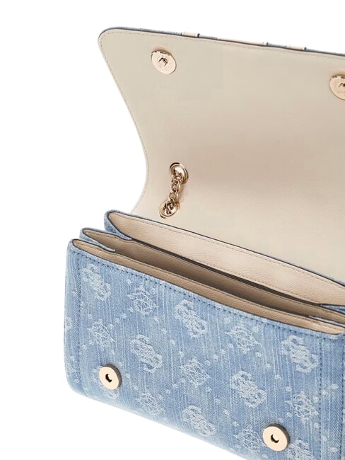NOELLE 2 Umh&auml;ngetasche Denim-Logo - Damentaschen