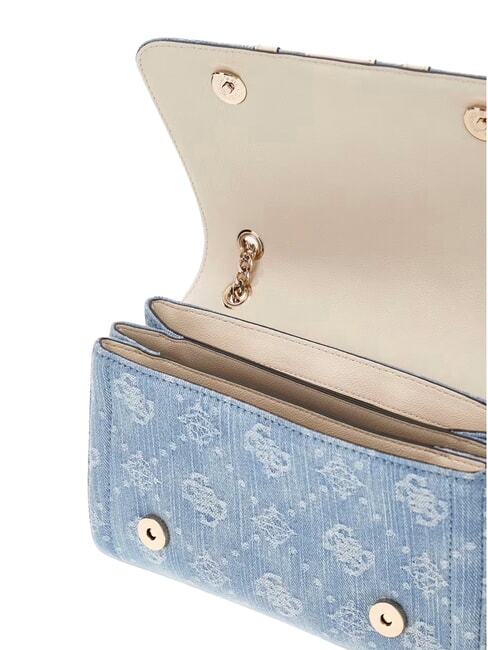 NOELLE 2 Umh&auml;ngetasche Denim-Logo - Damentaschen
